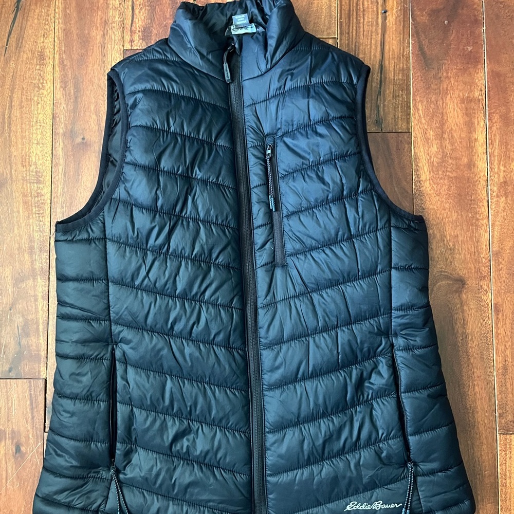 Eddie Bauer Women's Dark Quilted Vest